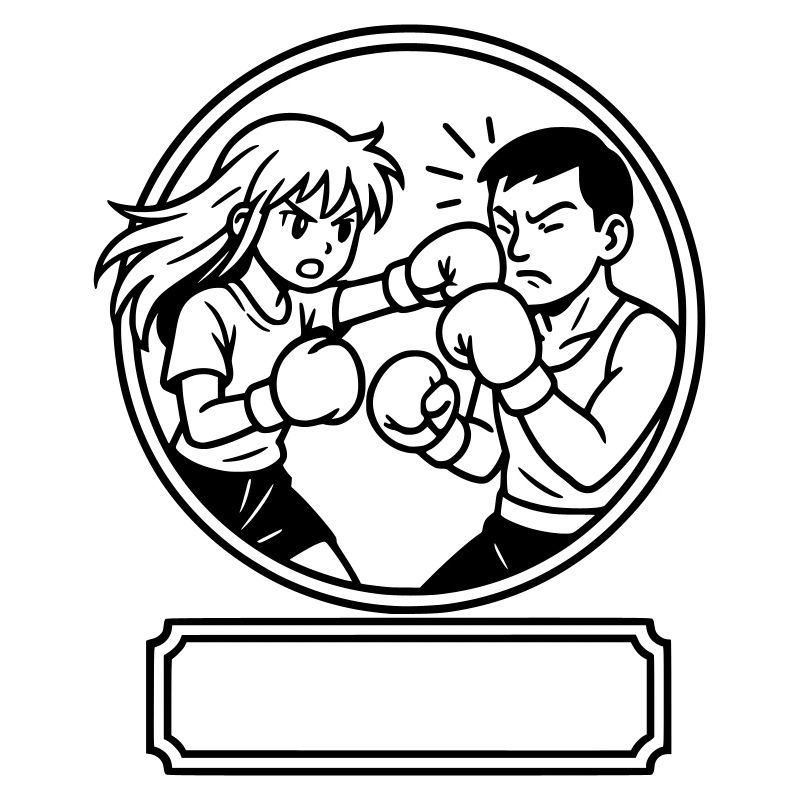 Manga boxe
