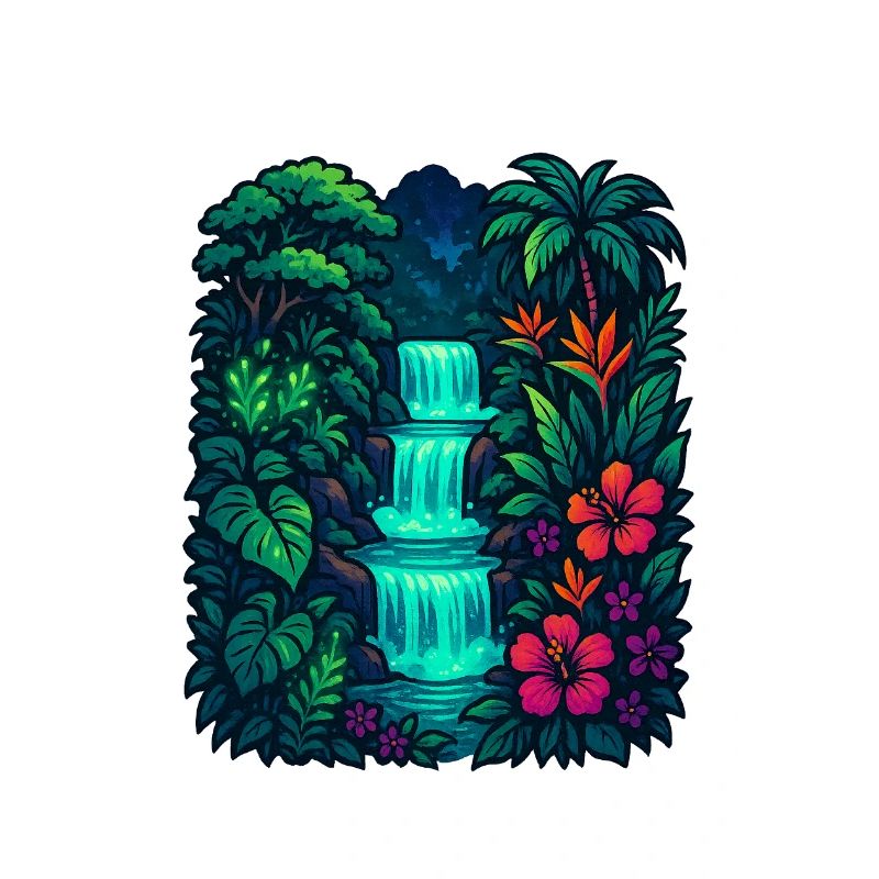 Cascade tropicale