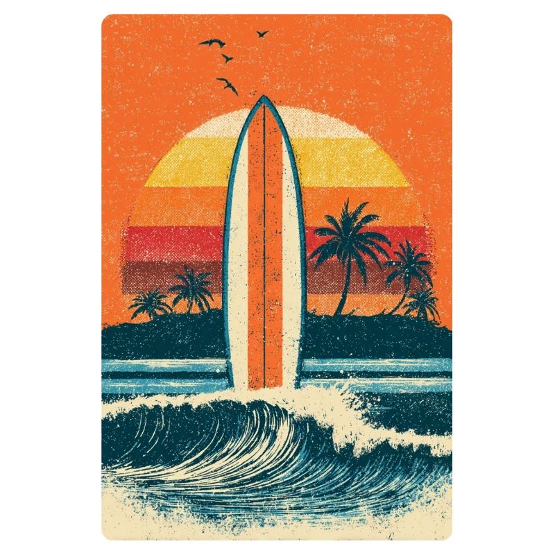 Surfboard Surfer