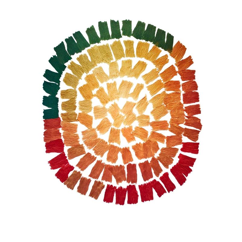 Farbspirale Pinselstrich