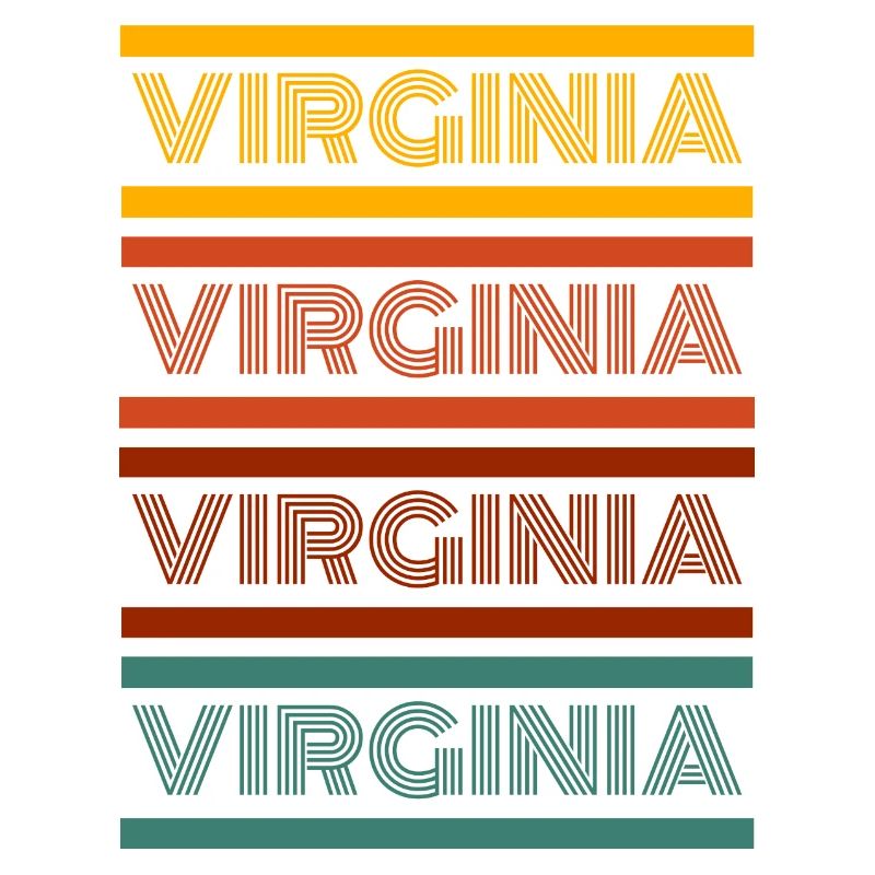 Texte de Virginie dans un design de couleur différente