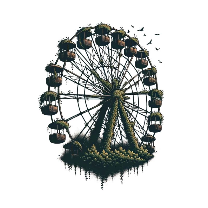 Verlassenes Riesenrad