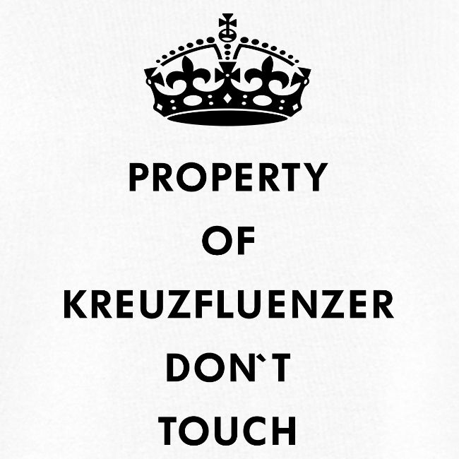 Kreuzfluenzer Don´t Touch Black