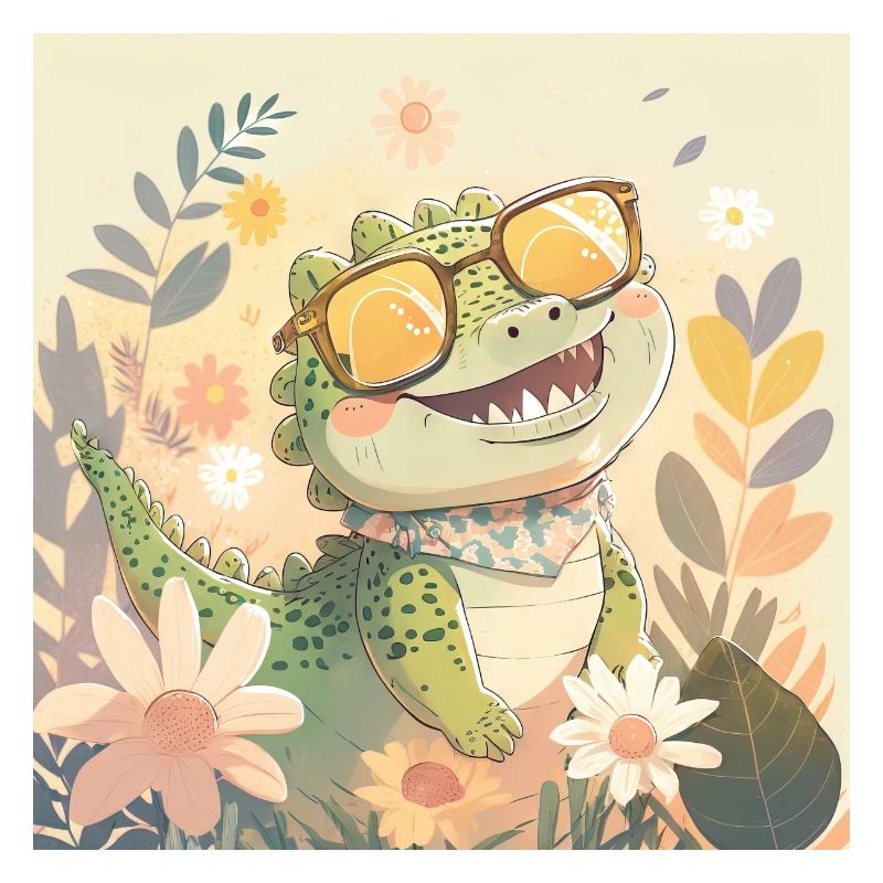 Bébé crocodile