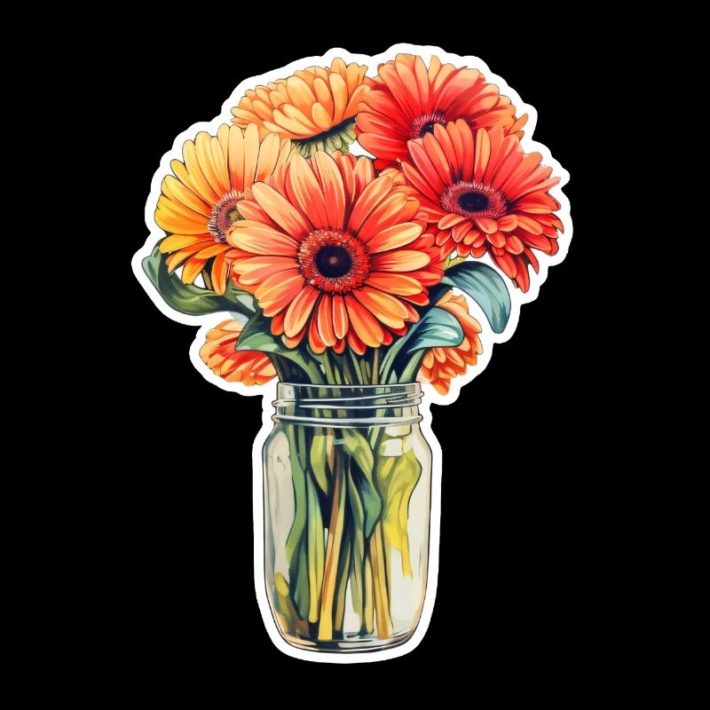 Marguerites Gerbera