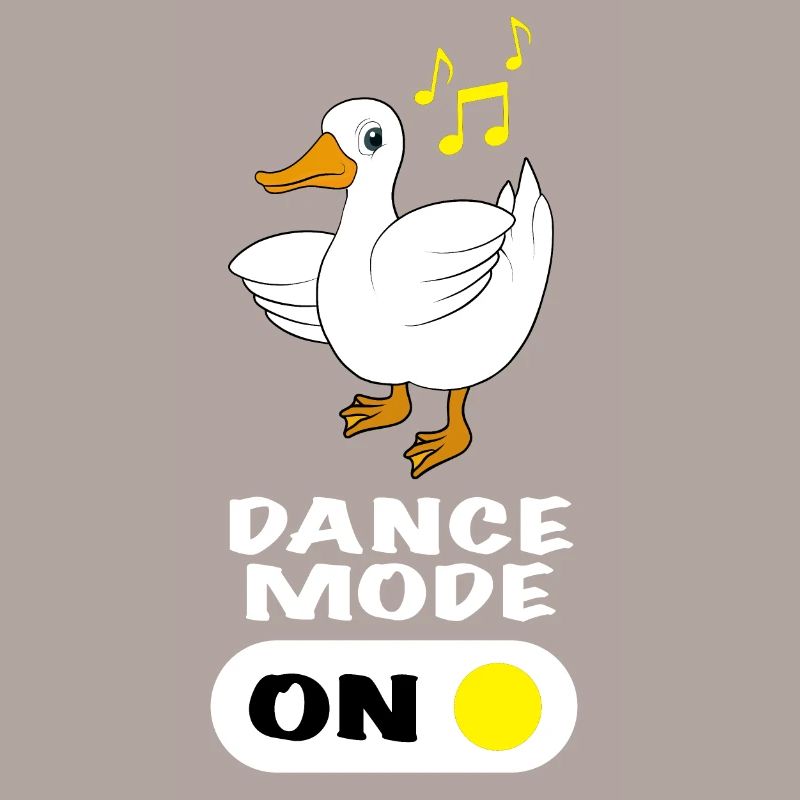 Duck Dancing Saying Dance Mode On