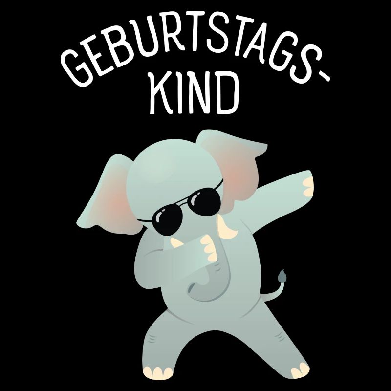 Geburtstagskind - Dabbing Elefant Dab - Geschenk