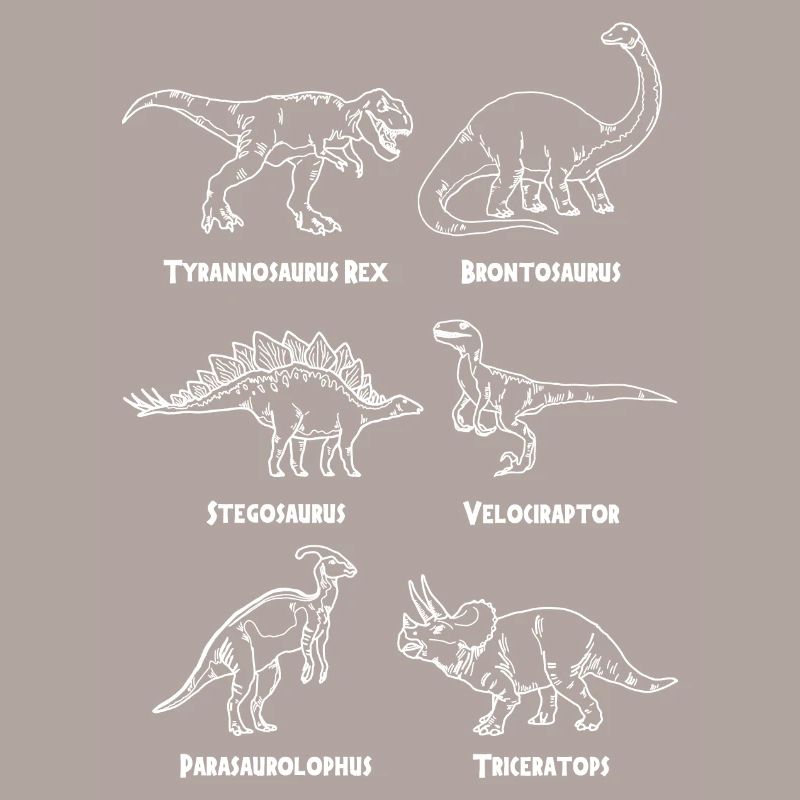 Dinosaurier Sorten