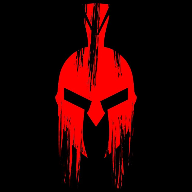 Casque Sparta Rouge