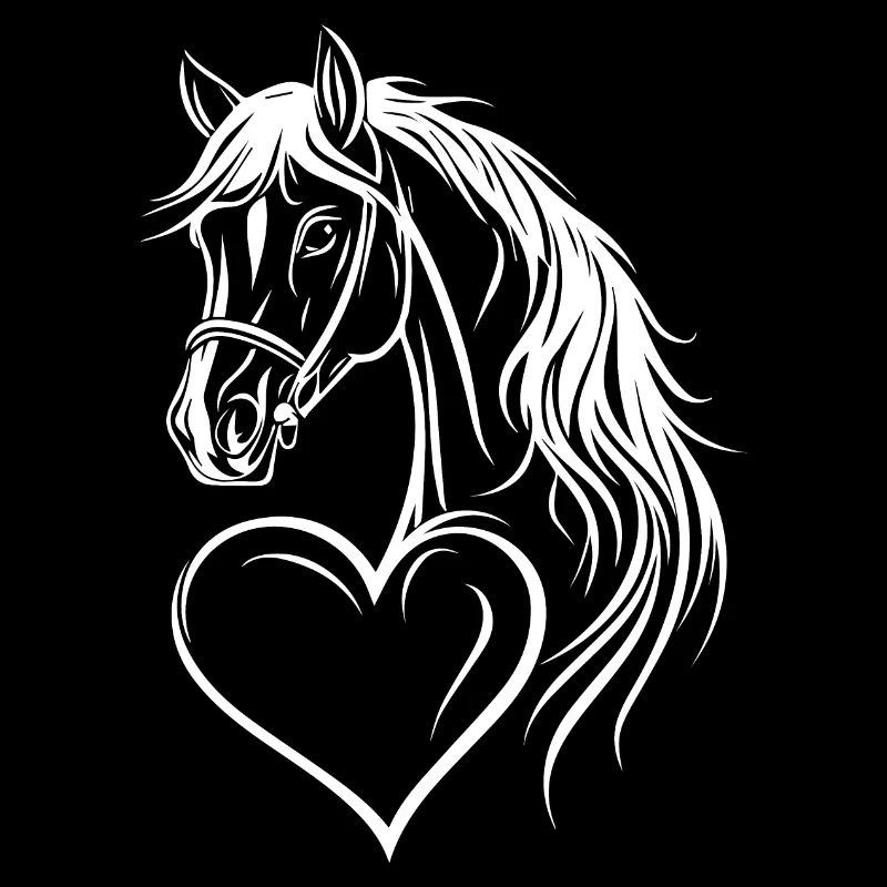 Pferd Herz