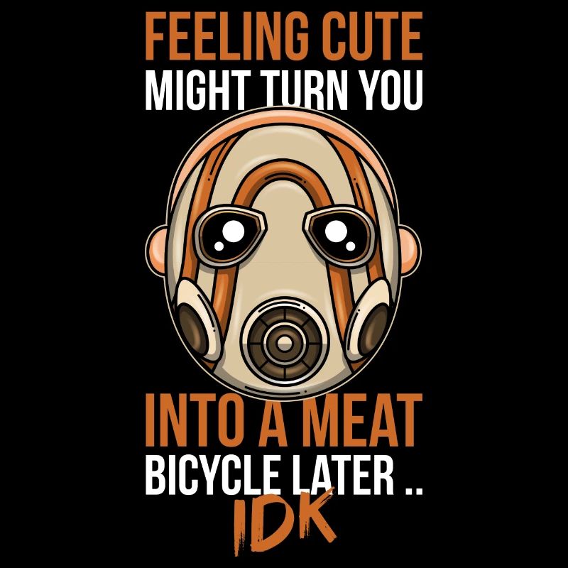 Feeling Cute Borderlands Psycho Border Mask Gift