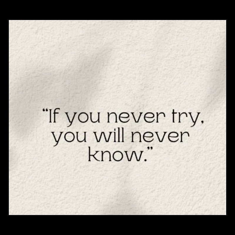 Try