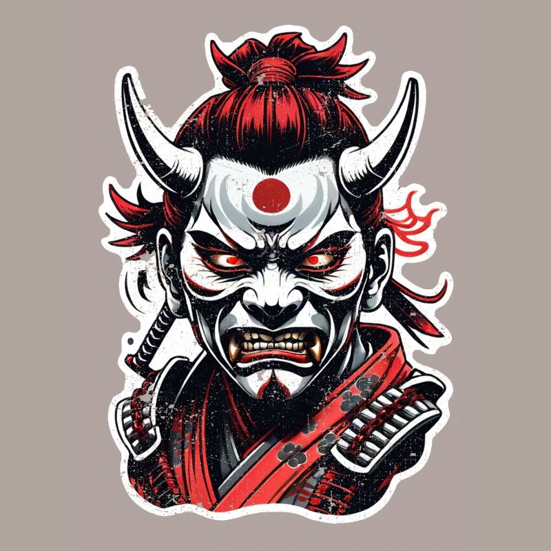 Samurai-Krieger - Japan - Dämon