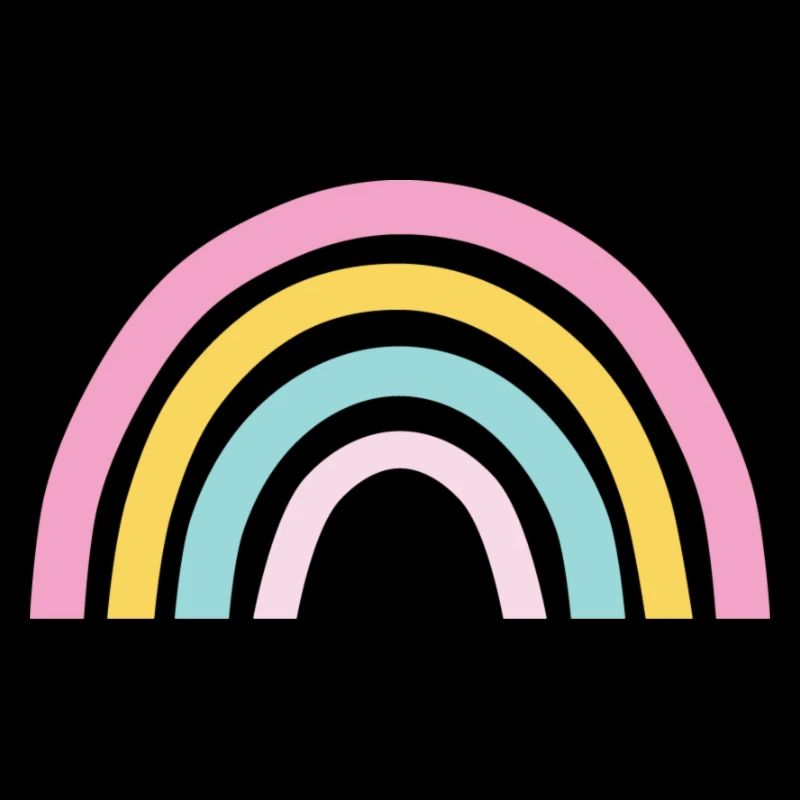 Pastell Regenbogen