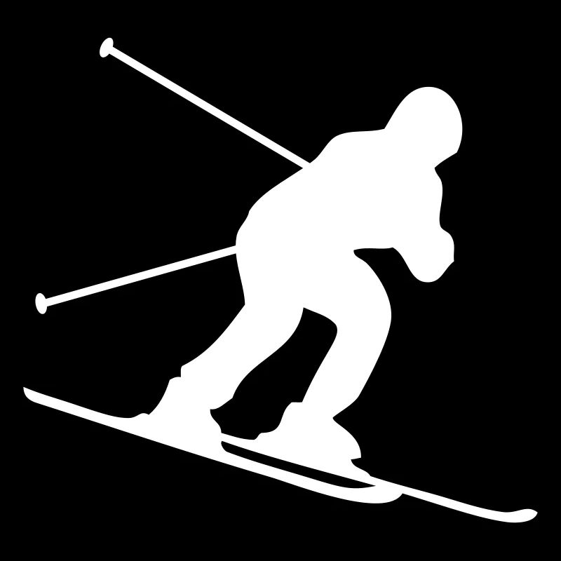 skiing downhill