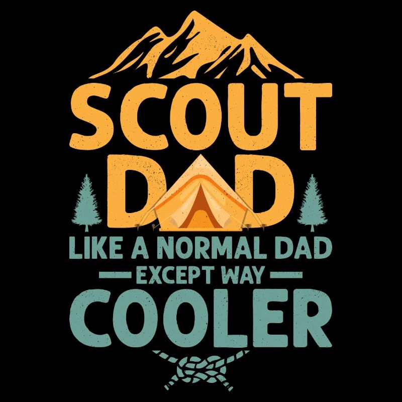 Not Just a Dad, A Scout Dad Tee