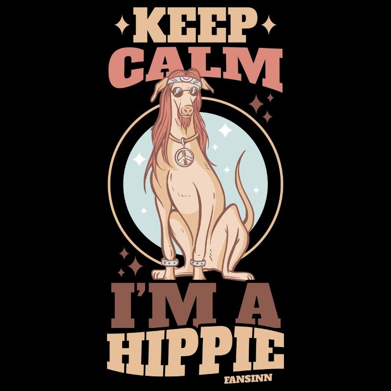 bleib locker ich bin ein Hippie