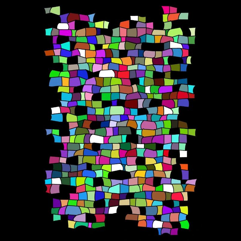 Buntglas Mosaik