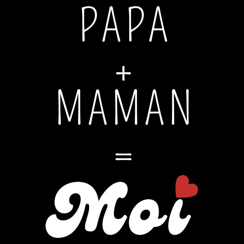 Papa plus maman égal moi