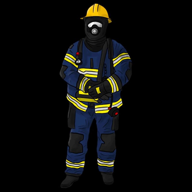 Feuerwehrmann Ausrüstung