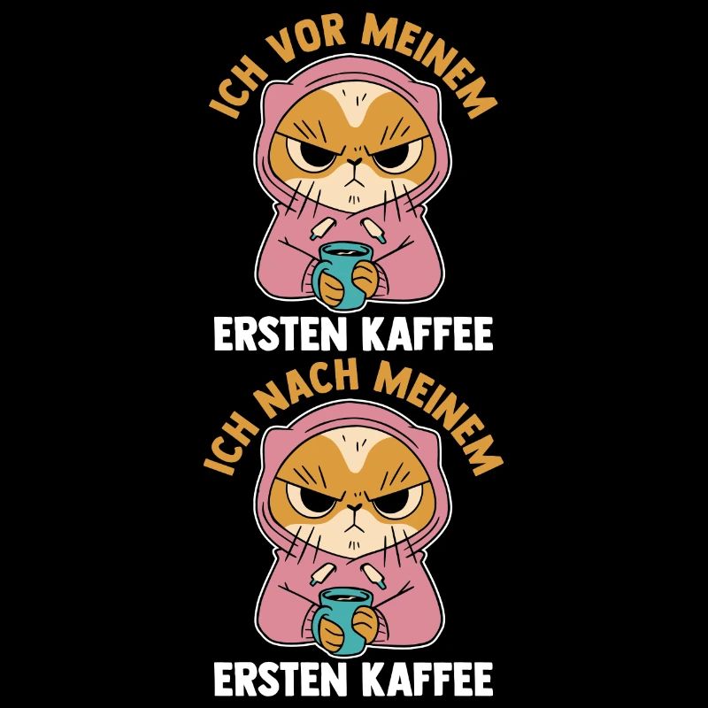 Je suis devant mes premiers chats café