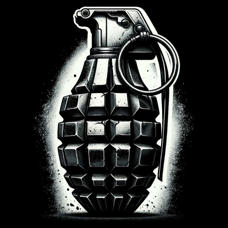 Charge explosive : Grenade à main