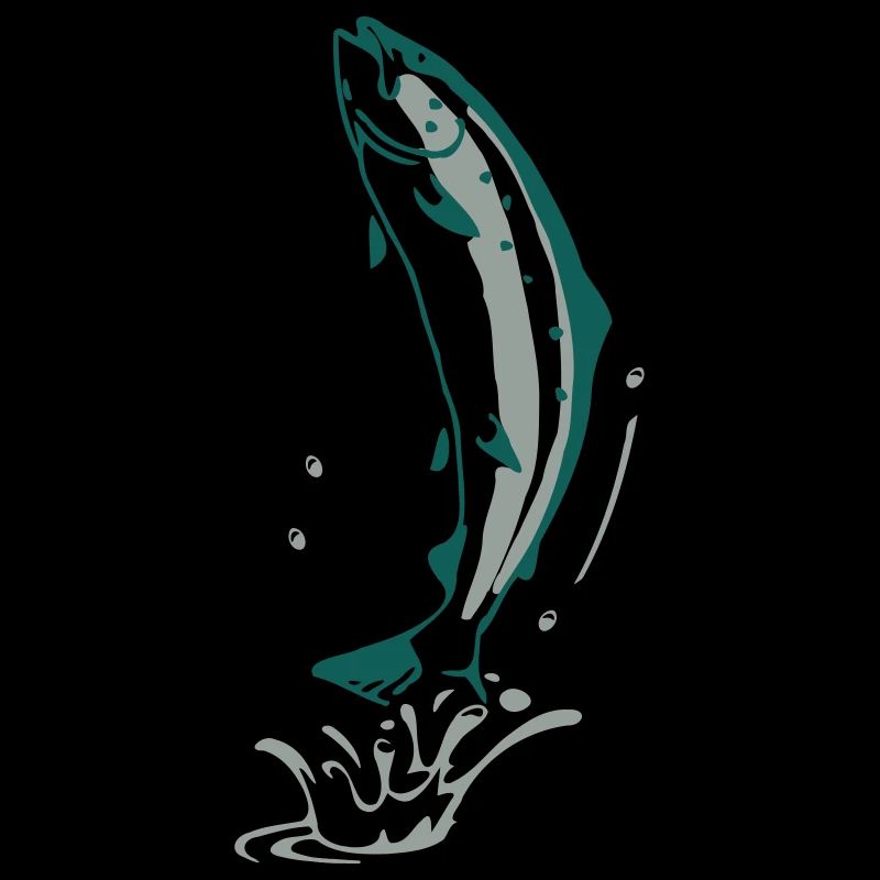 jumping salmon