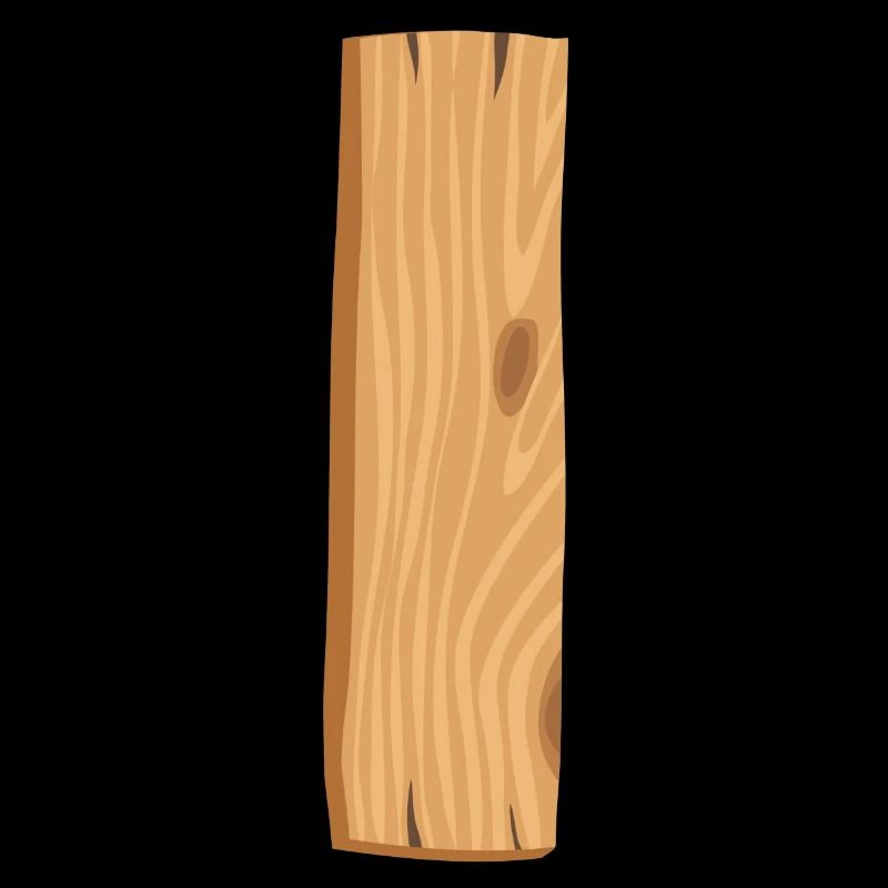 Holzlatte hellbraun hochkant