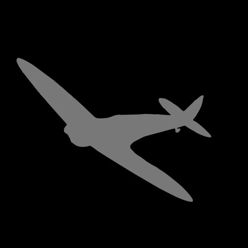Spitfire-Silhouette