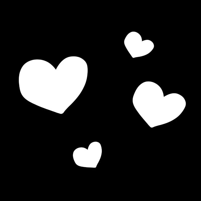 four hearts