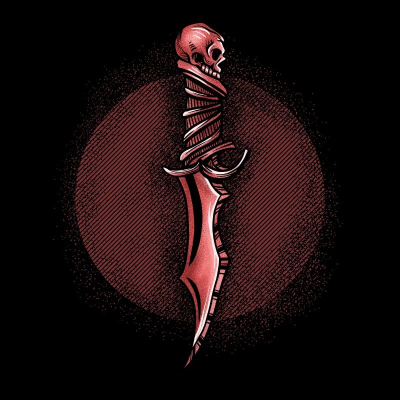 Halloween Gift Knife Skeleton Sword Horror