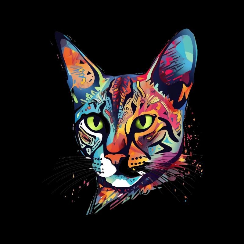 Chat coloré du Bengale