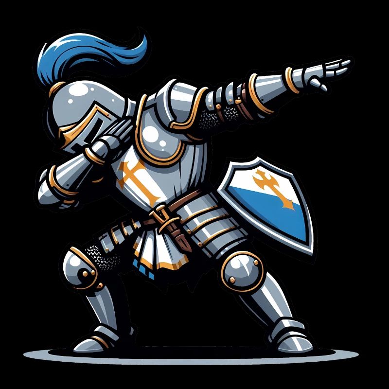 Dabbender Ritter, Mittelalter Kostüm