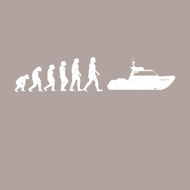 Bootsbesitzer Motorboot Bootsfahrer Evolution
