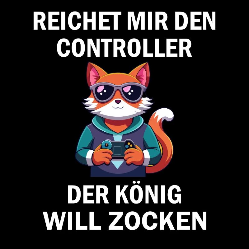 Zocken Reichet mir den Controller König Konsole