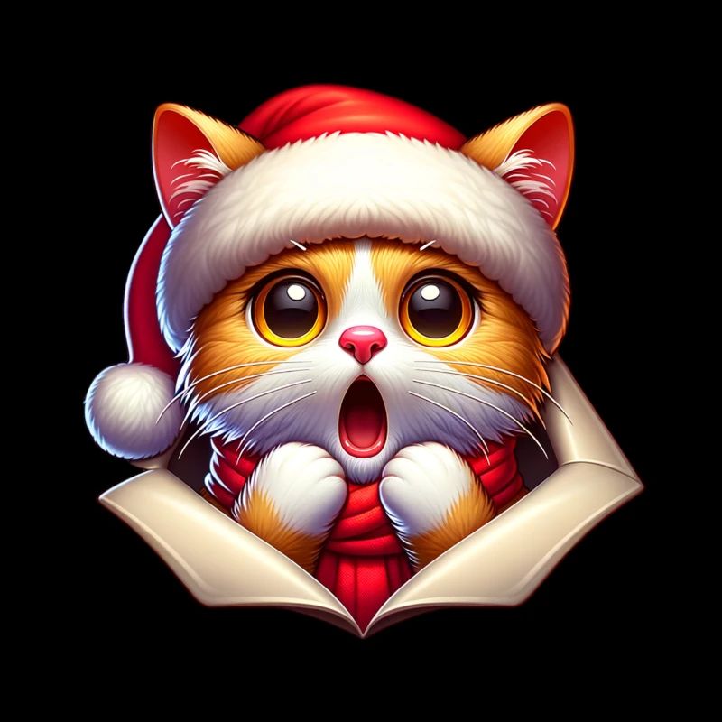 Katze Weihnachten