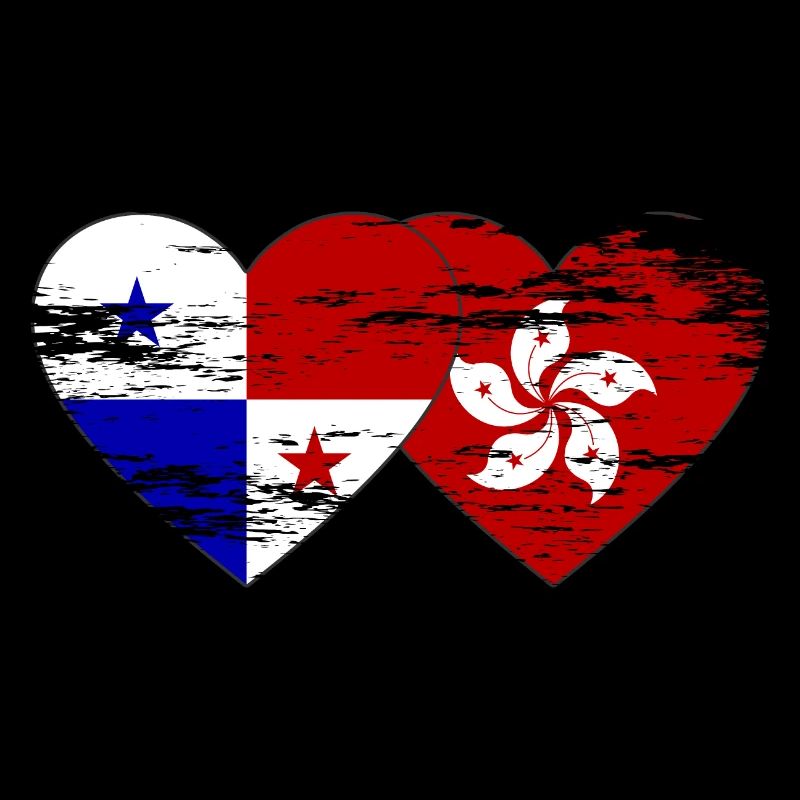 Panama Drapeau de Hong Kong utilisé