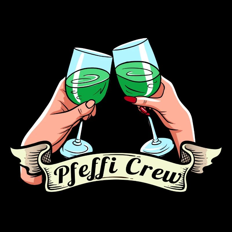Pfeffi Pfefferminzlikör Crew