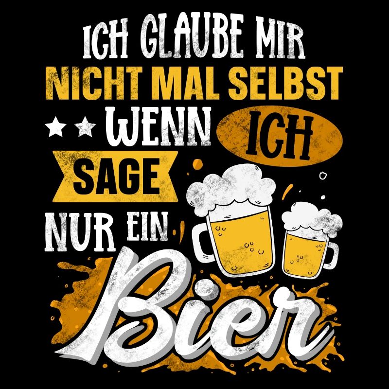 Lustiger Bier Spruch