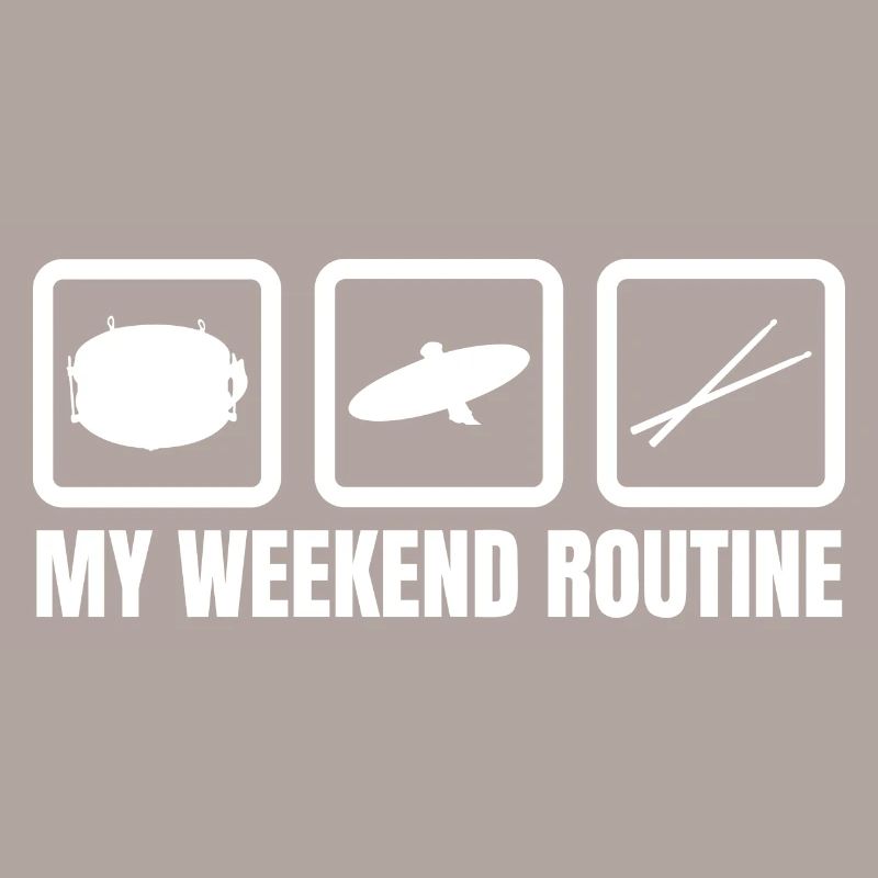 Routine du week-end du batteur