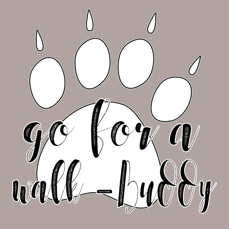 Go for a Walk Buddy – Conception de chien