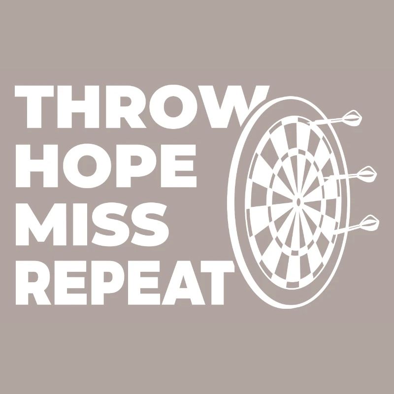 throwing, hoping, missing, repeating