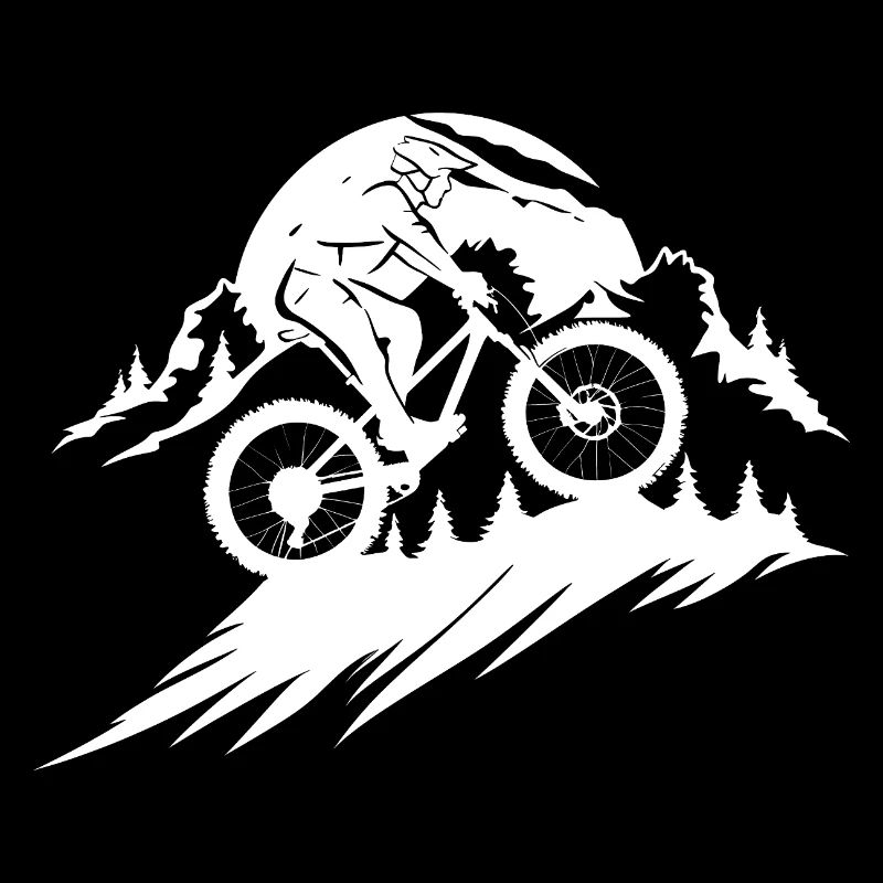 Mountain Biking Sketch