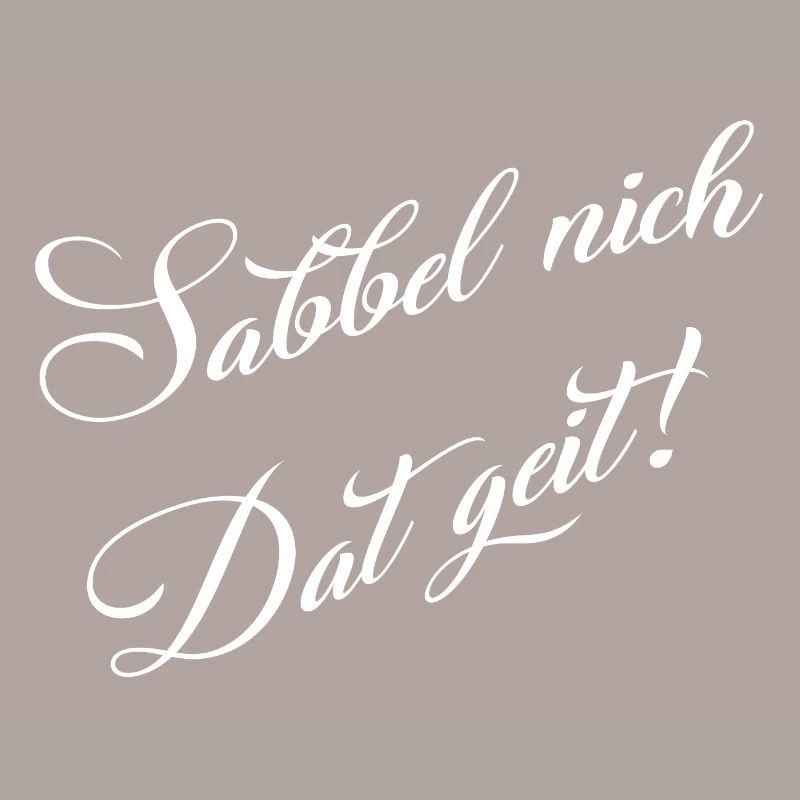 Ne bave pas, conception de dialecte amusante