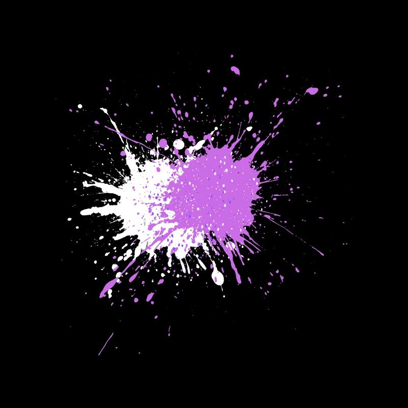 Aquarellartige Farbspritzer