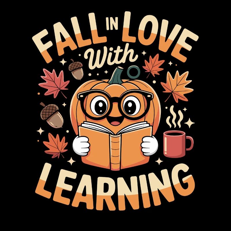 Fall In Love With Teaching Herbst Lehrerin