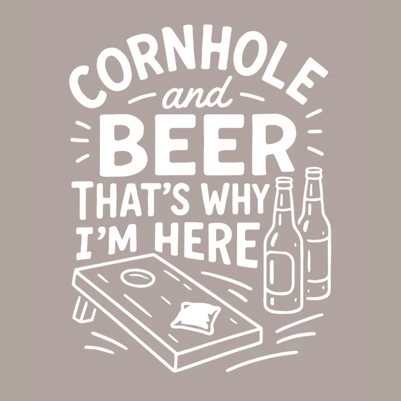 Cornhole und Bier - Darum bin ich hier