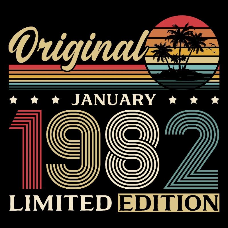 44e anniversaire Original janvier 1982