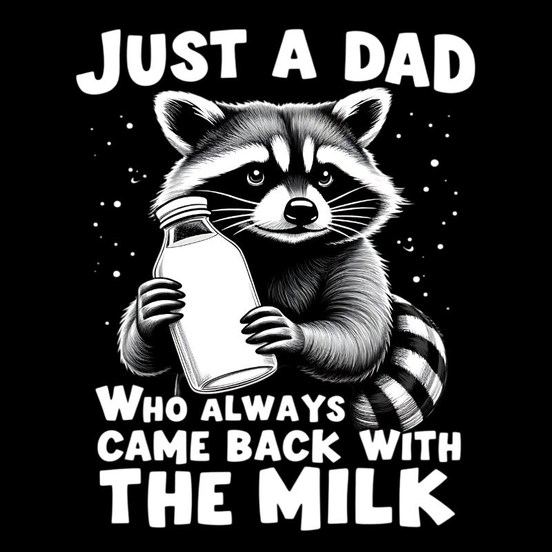 Milchbringender Vater-Raccoon