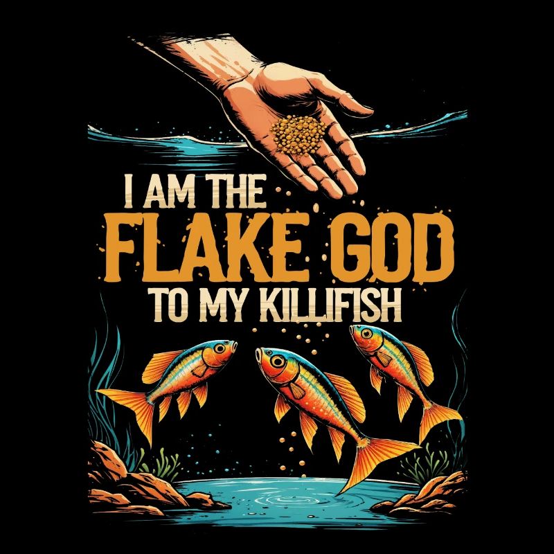 Zahnkarpfen Killfisch I Am The Flake God